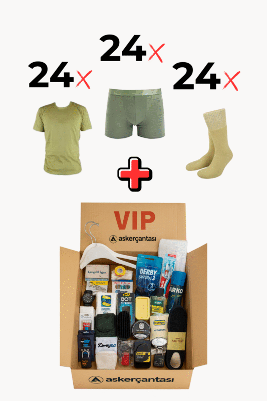 24'lü Bedelli VIP Asker Seti