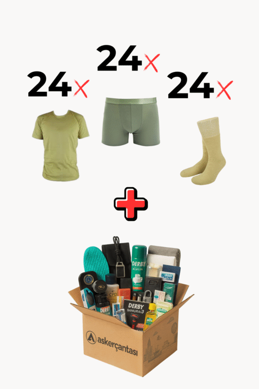 24'lü Bedelli Tavsiye Asker Paket